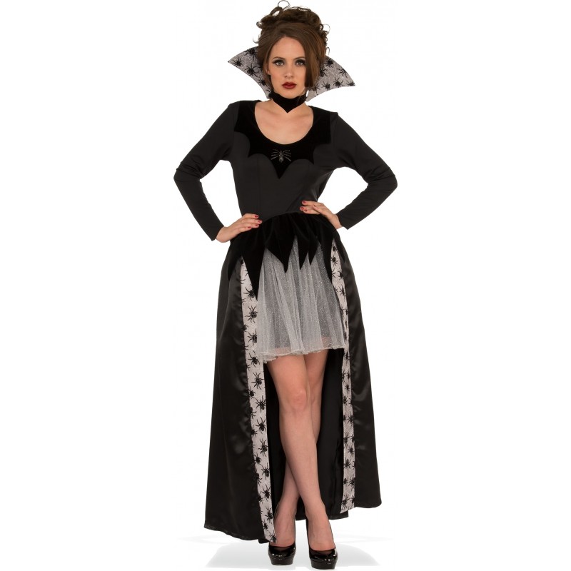 Spider Queen Vampiress Halloween Adult Costume