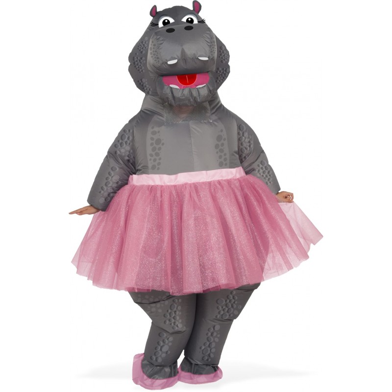 Hippo Animals Inflatable Adult Costume