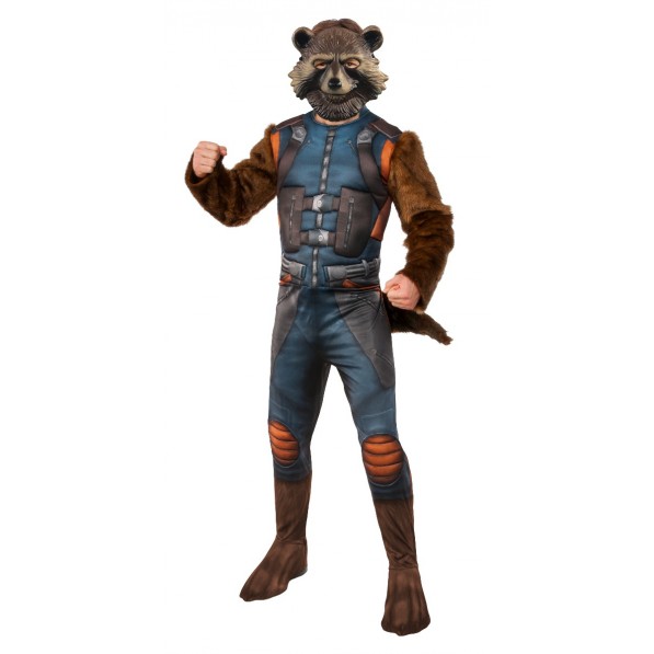 Rocket Raccoon Guardians of the Galaxy Deluxe Men's Adult Costume