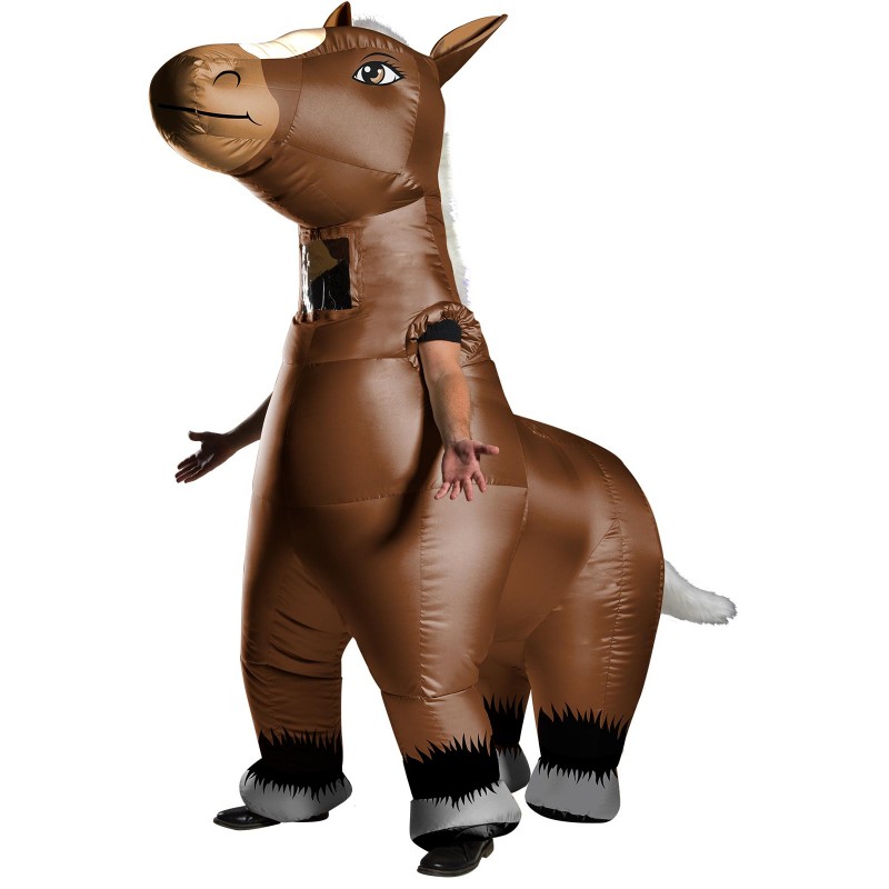 Mr Horse Westerny Inflatable Horse Western Adult Costume