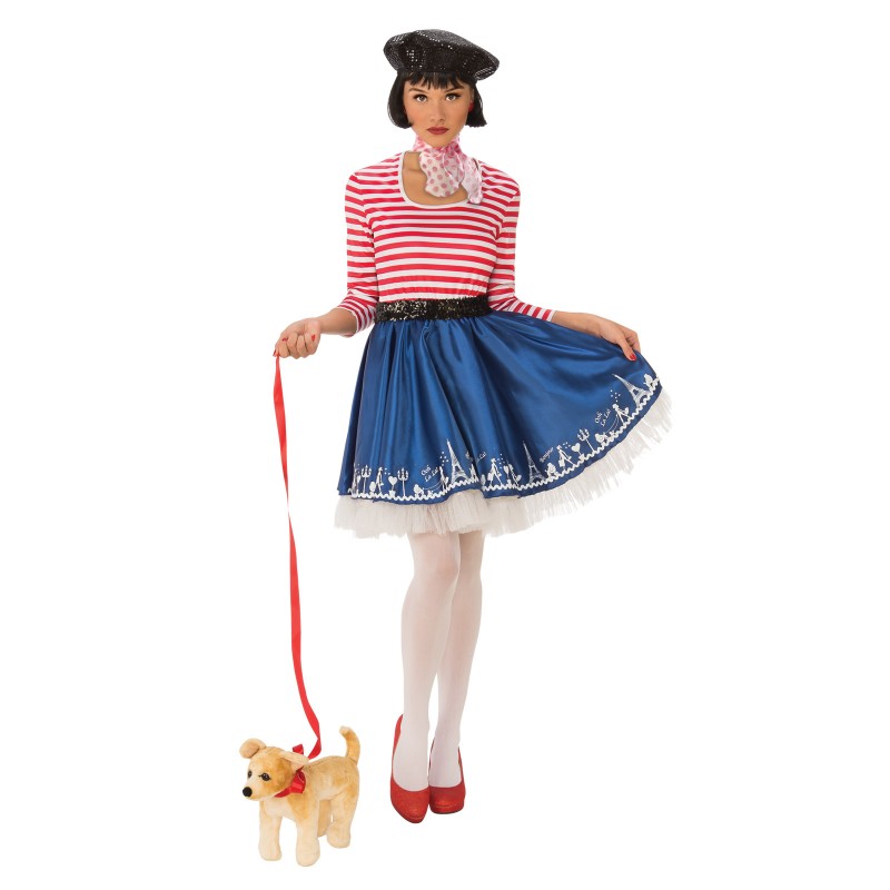 Mademoiselle French Lady Adult Costume