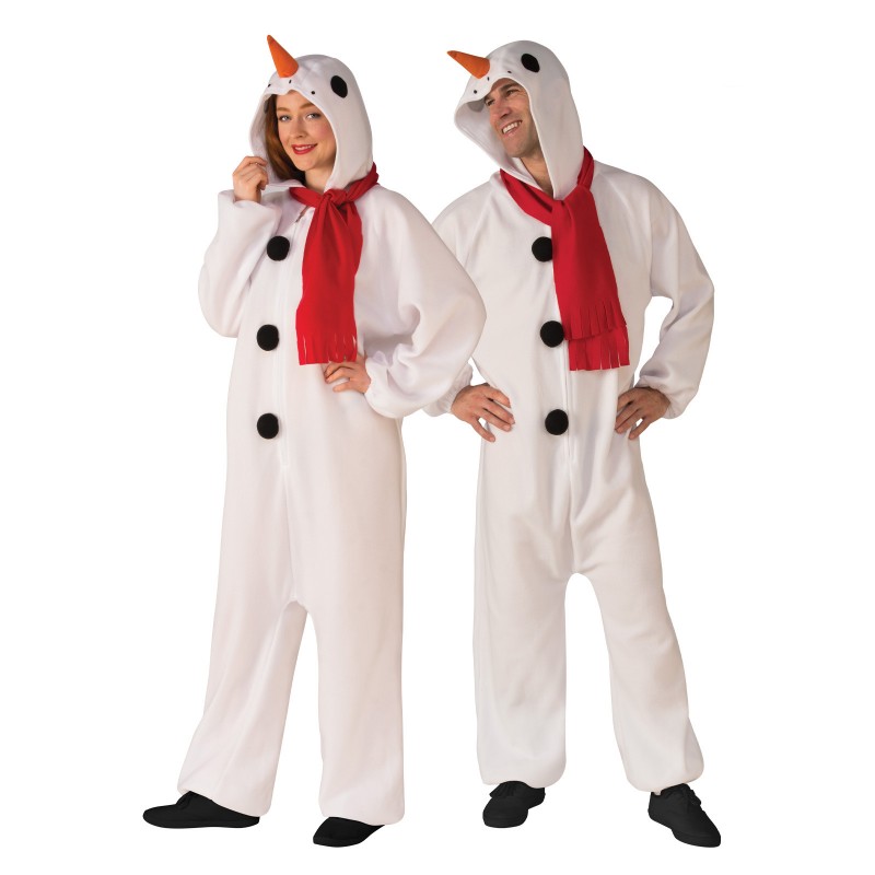 Snowman Onesie Adult Jumpsuit Christmas