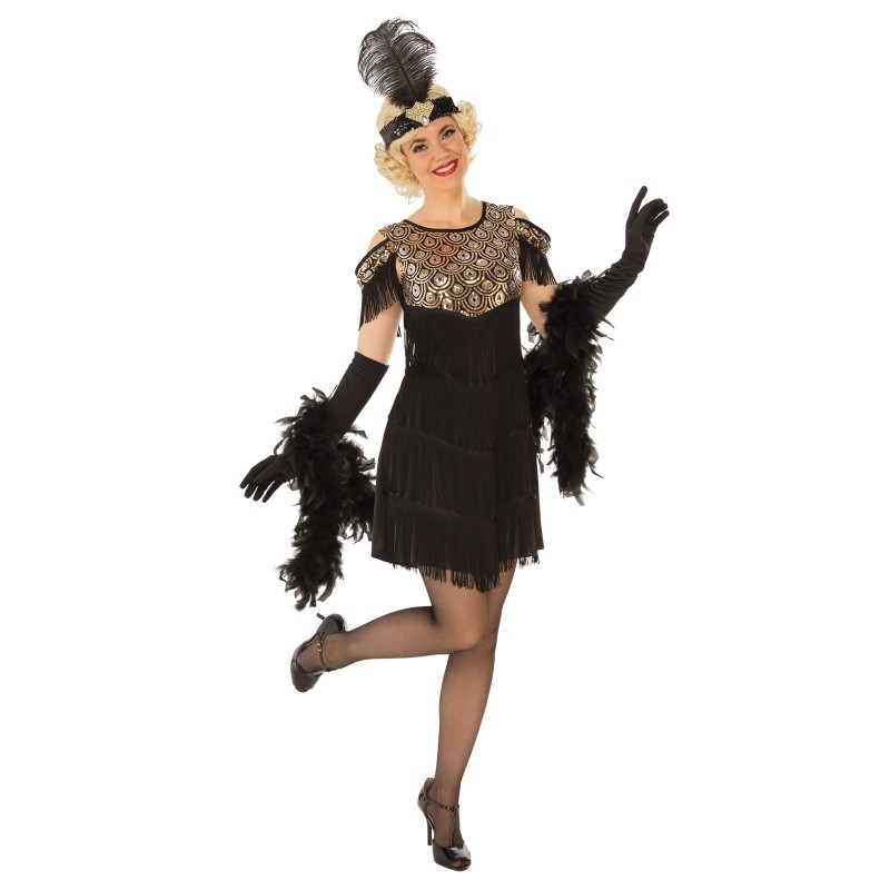 Gold Flapper 1920s Adult Costume