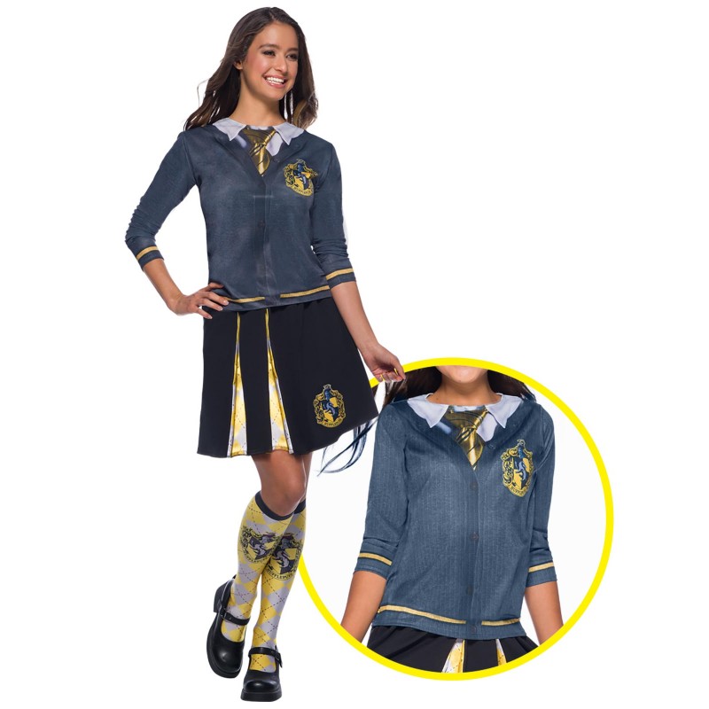 Hufflepuff Harry Potter Women's Costume Adult Top