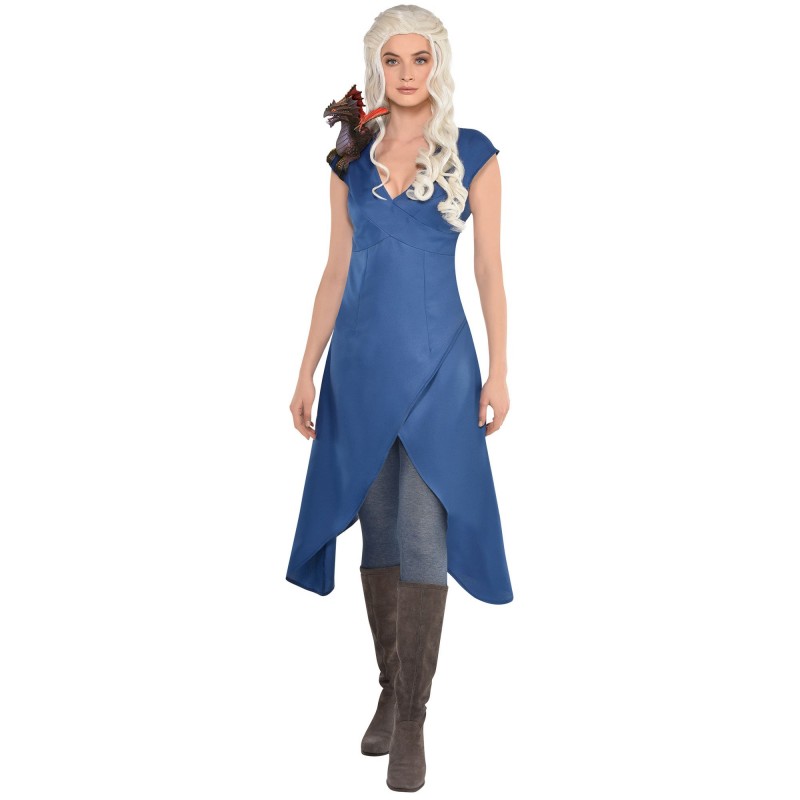 Slate Blue Dress Women's Costume  - NFS Party