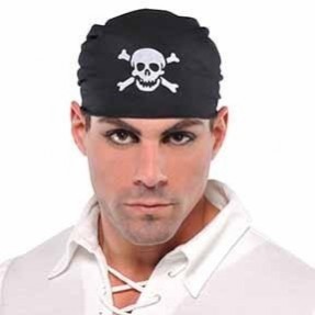 Pirate Party Supplies - Skull Bandana