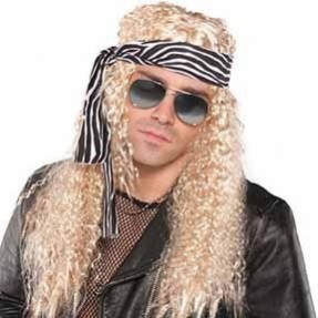 Rock Star Blond Wig Kit Rock Star Blond Wig Kit