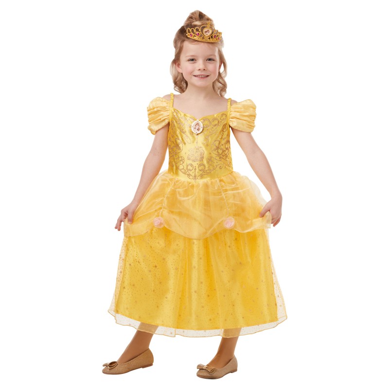 Belle The Beauty & The Beast Glitter & Sparkle Child Costume