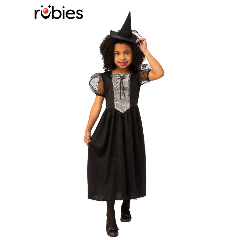Black Witch Girl's Costume