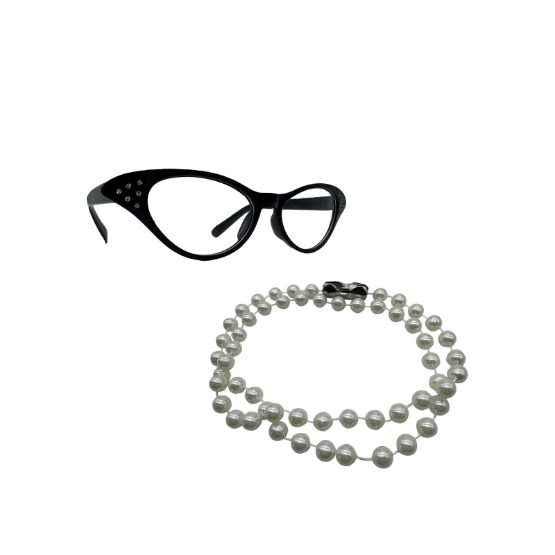 Old Lady Child Costume Accessory Set