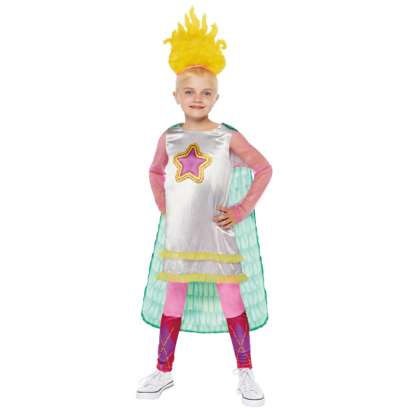 Viva Trolls 3 Band Together Girl's Costume 6-8 Years