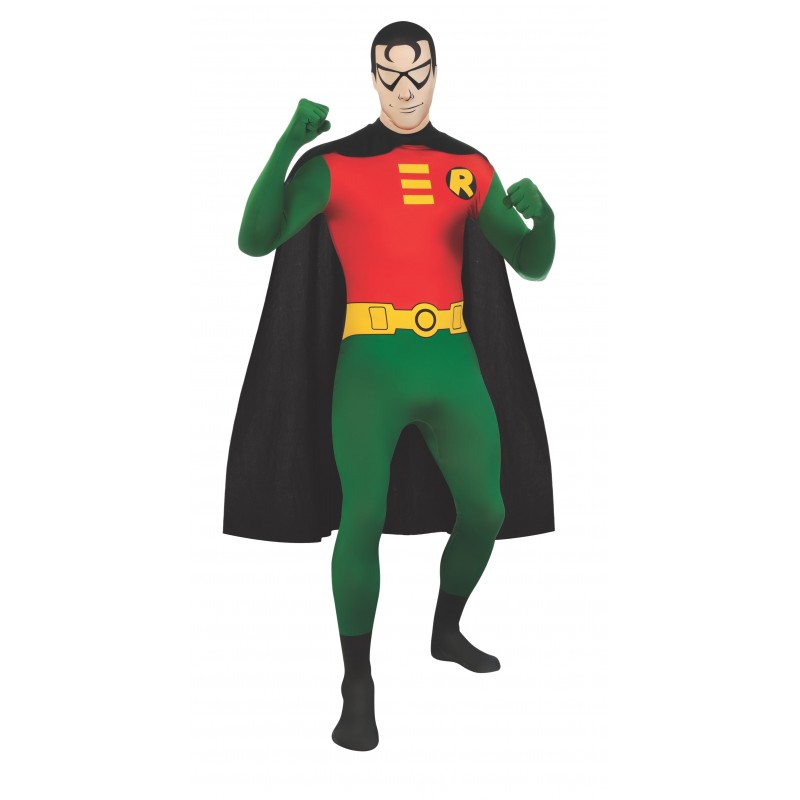 Robin DC Comics 2nd Skin Adult Suit