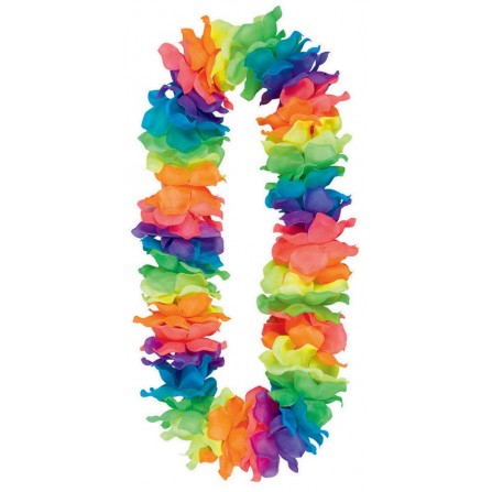 Neon Rainbow Paradise Leis - NFS Party