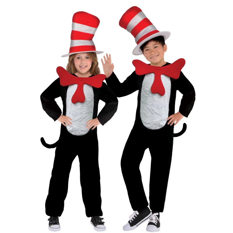 The Cat in the Hat Unisex Kid's Costume 8-10 Years