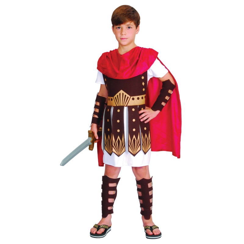 Gladiator Boy's Costume 10-12 Years