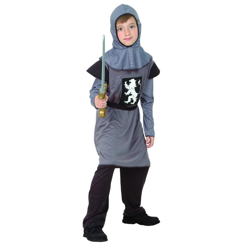 Medieval Knight Boy's Costume 8-10 Years