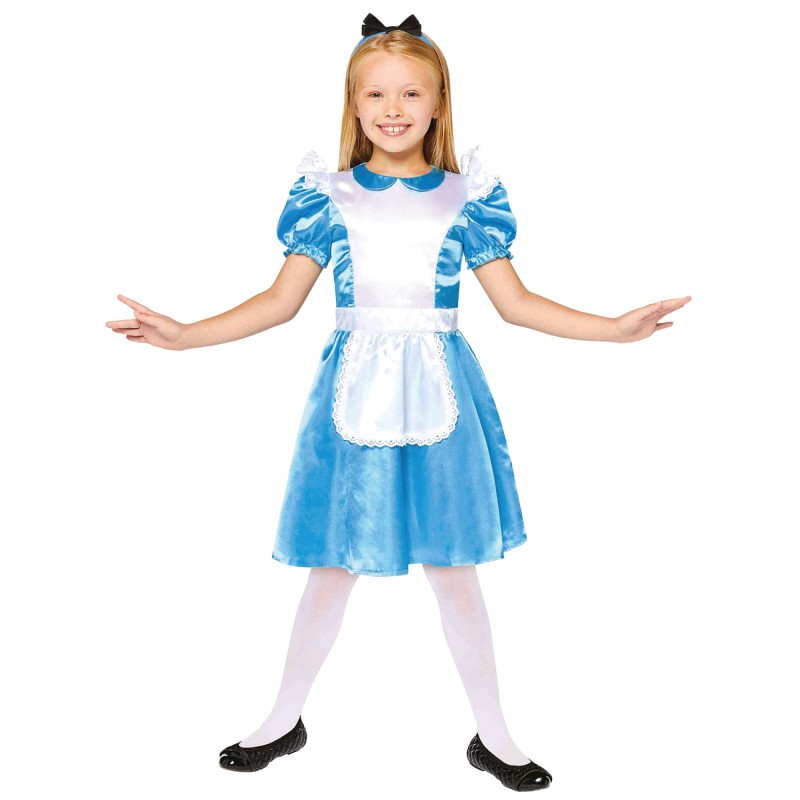 Storybook Alice Girl's Costume 8-10 Years