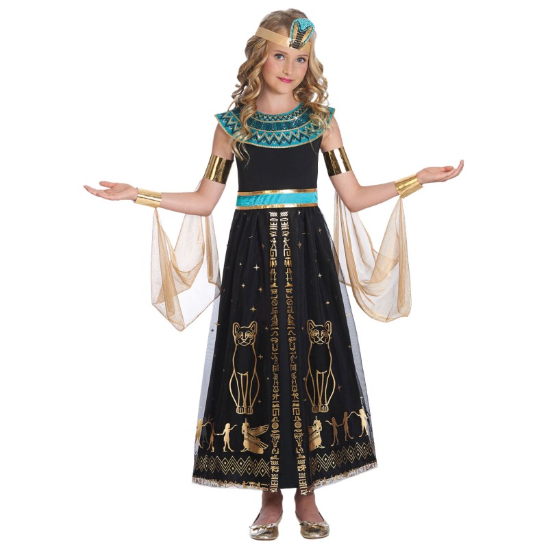 Dazzling Cleo Girl's Costume 4-6 Years