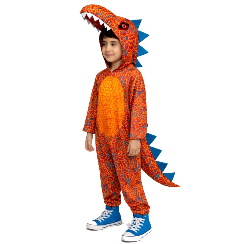 Mighty Red Dinosaur Unisex Child's Costumes 4-6 years