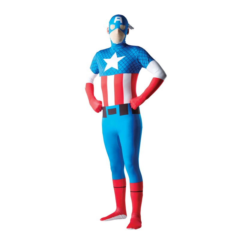 Captain America 2nd Skin Adult Suit