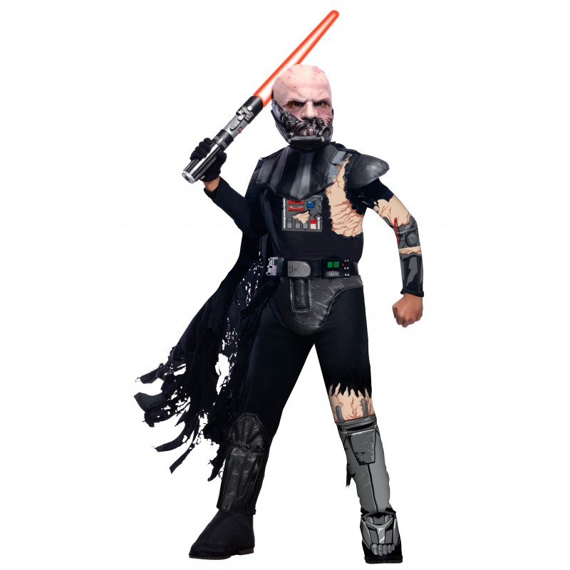 Darth Vader Battle Damage Child Costume Star Wars