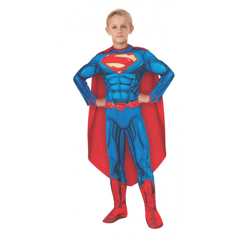 Superman Deluxe Digital Print Child Costume