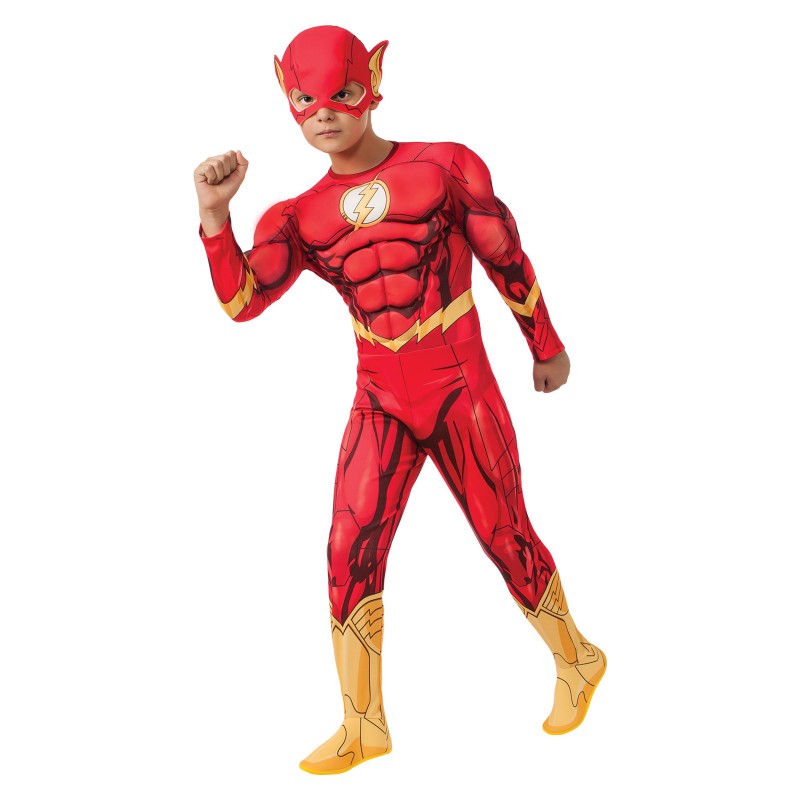The Flash Digital Print Deluxe Child Costume