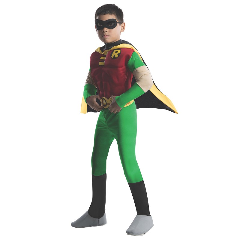 Robin DC Comics Teen Titan Deluxe Child Costume