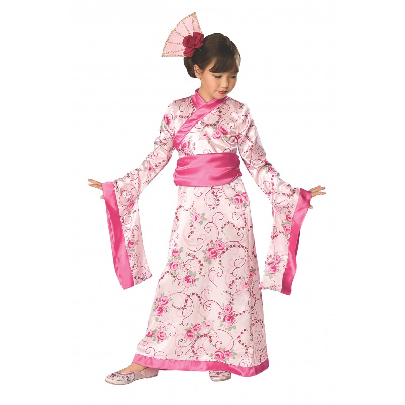 Asian Princess Japanese Child Costume