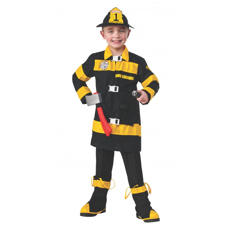 Fire Fighter Deluxe Child Costume Careers