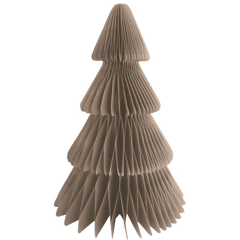Natural Christmas Tree Honeycomb Centrepiece 35cm - NFS Party