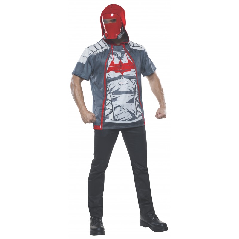 Red Hood DC Comics Costume Adult Top