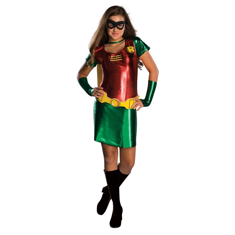 Robin DC Comics Teen Titans Female Child Costume
