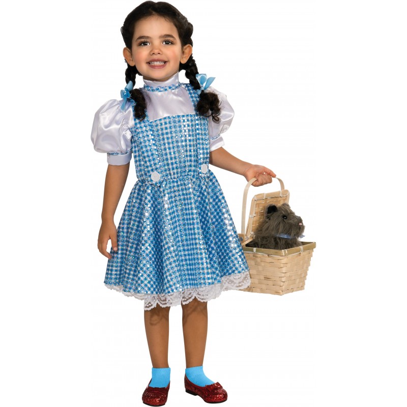 Dorothy Wizard of Oz Sequin Toddler/Child Dress