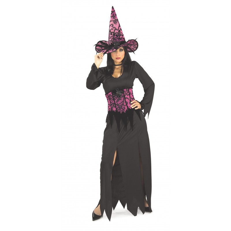 Elegant Witch Pink Adult Costume