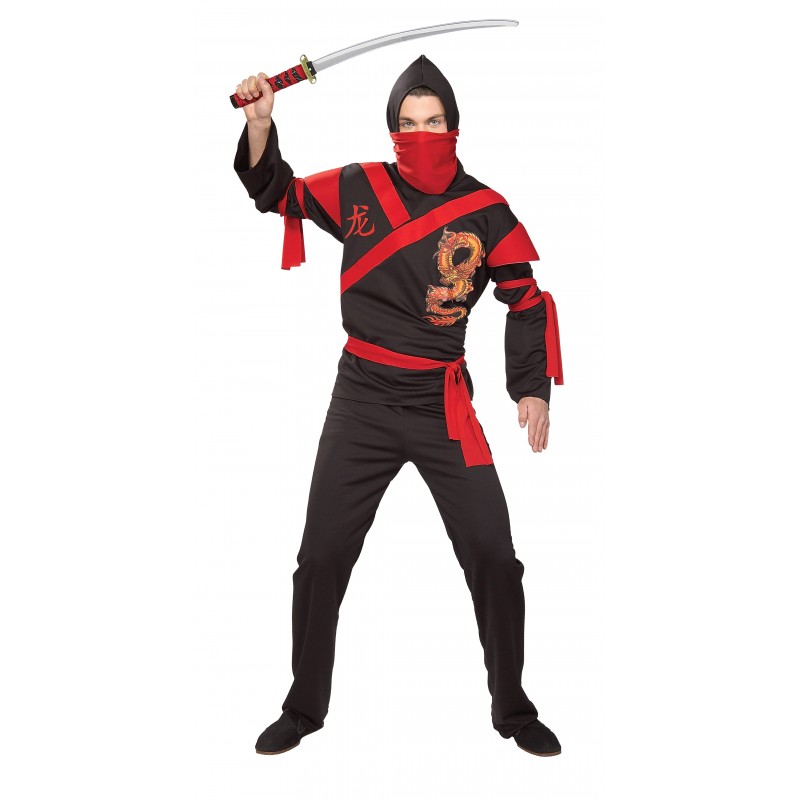 Dragon Ninja Warrior Adult Costume Japanese