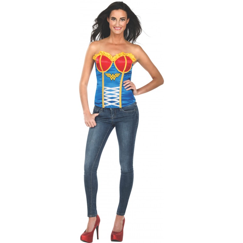 Wonder Woman Adult Corset