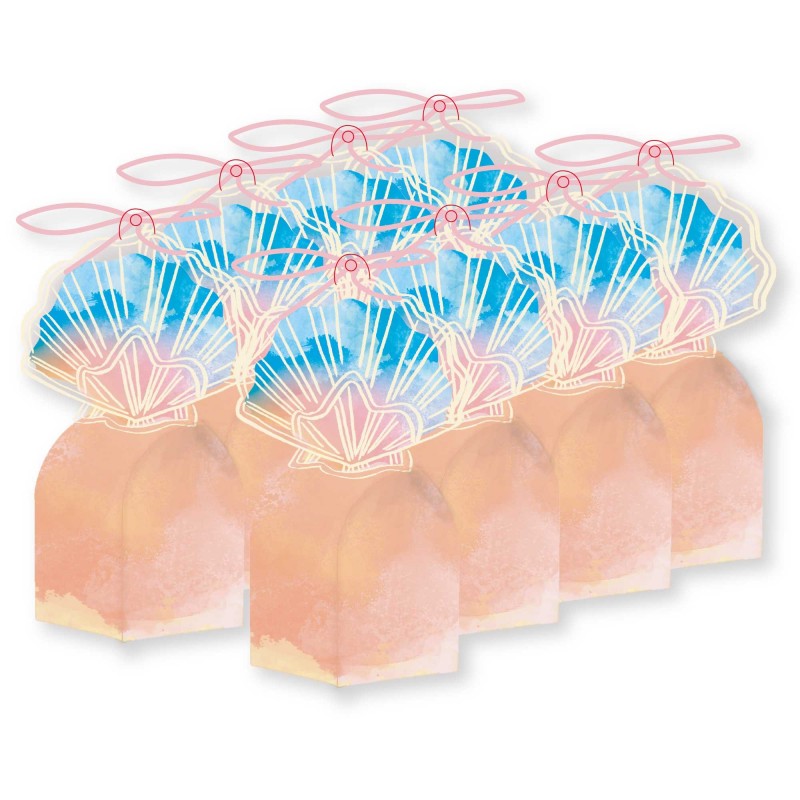 The Little Mermaid Treat Favour Boxes | Express Party Supplies