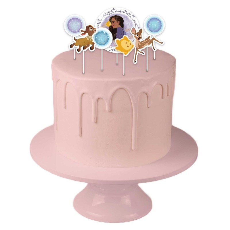 Disney Wish Cake Toppers 7 pk
