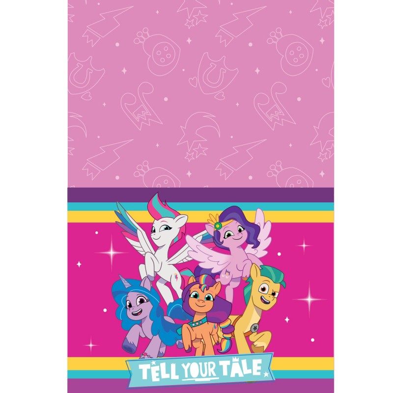 My Little Pony Tell Your Tale Paper Table Cover 1.37m x 2.74m