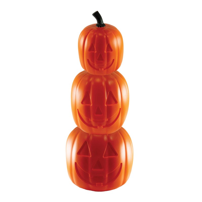Halloween Pumpkin Fright Night Stackables 3 pk