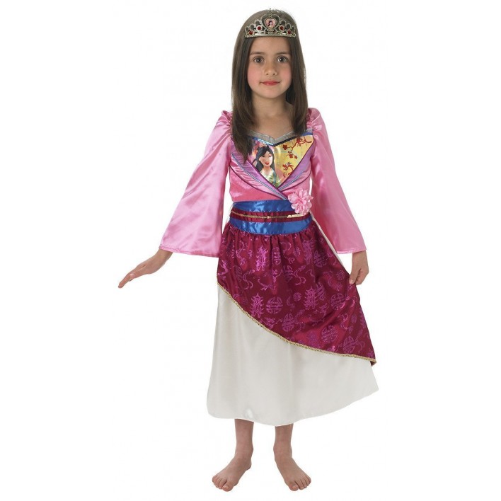 Mulan Shimmer Deluxe Girl Costume