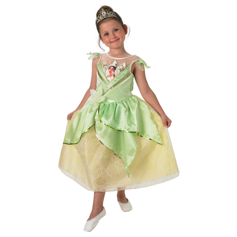 Tiana Disney Princess Shimmer Deluxe Child Costume