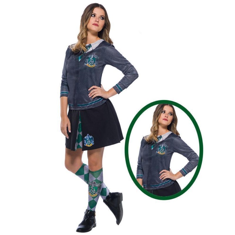 Slytherin Harry Potter Costume Adult Top
