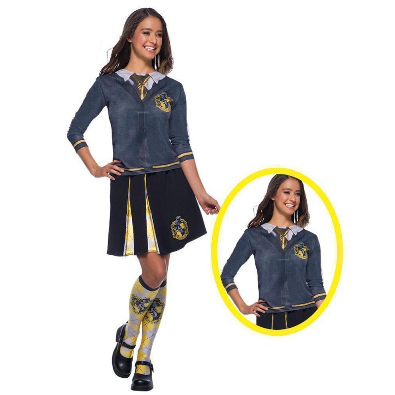 Hufflepuff Harry Potter Costume Adult Top