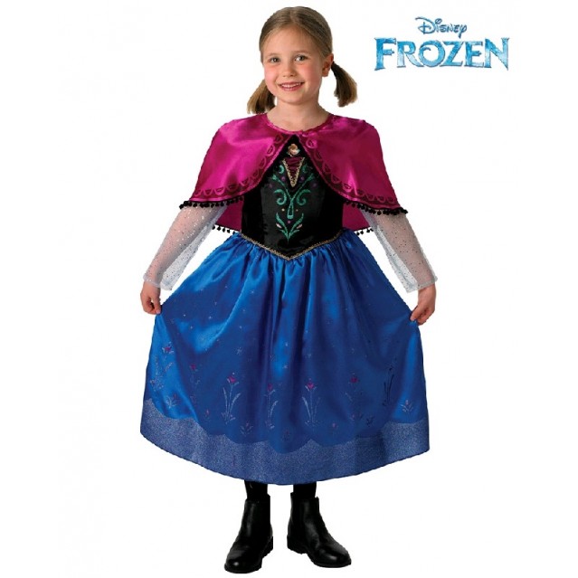 Anna Frozen Deluxe Girl's Costume Disney