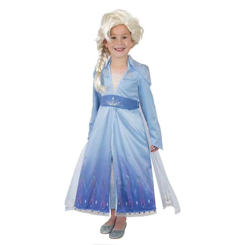 Elsa Frozen 2 Premium Child Costume & Wig Disney