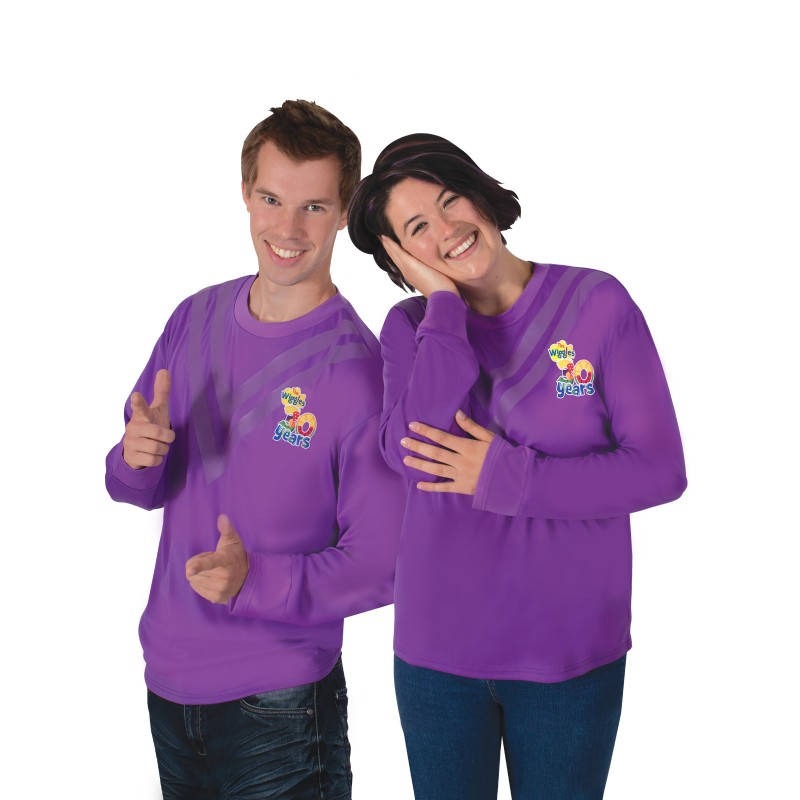 Lachy Wiggle Deluxe 30th Anniversary Costume Adult Top