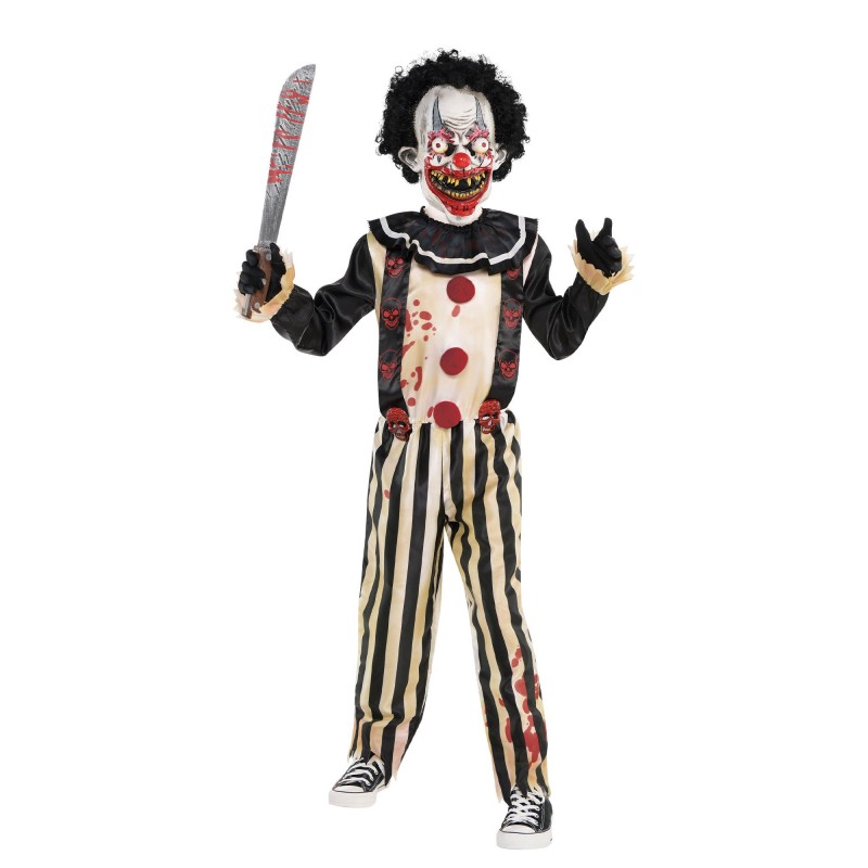 Slasher Clown Boy's Costume 8-10 Years