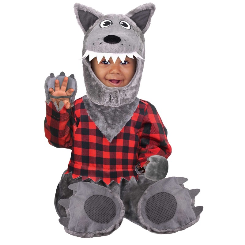Baby Wolf Unisex Kid's Costume 12-24 Months